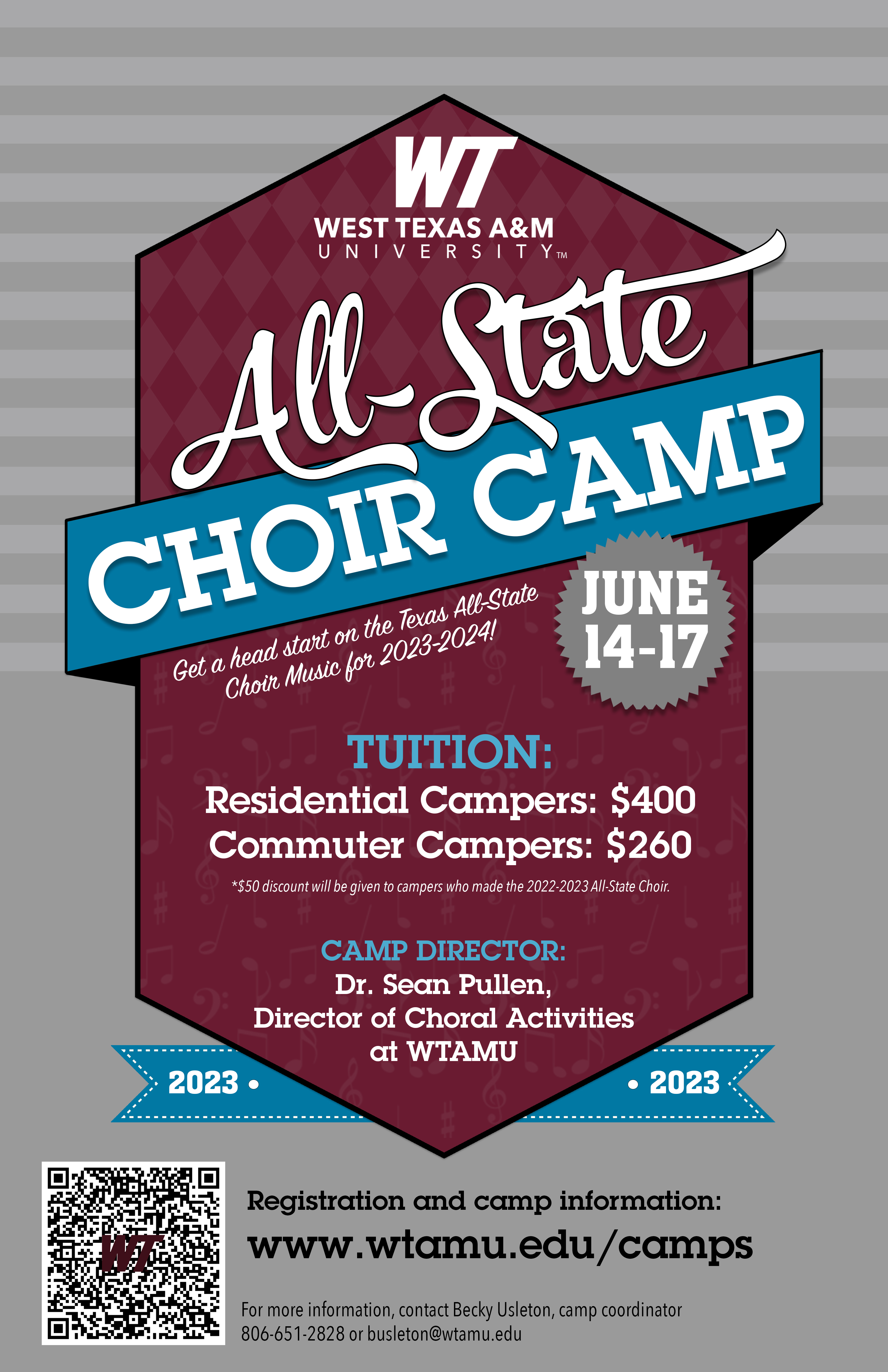 Choir Camp Poster 2023